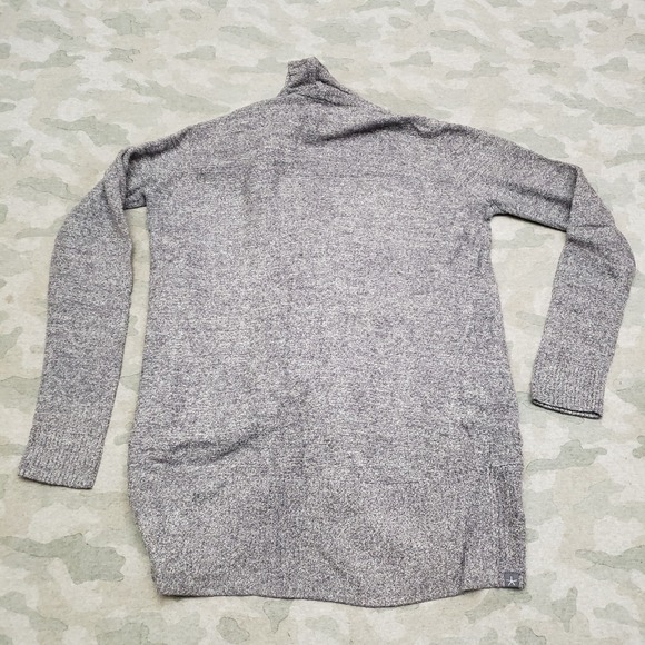 Barefoot Dreams Cardigan Womens Medium Gray Open Front Cozychic Lite - Picture 6 of 9